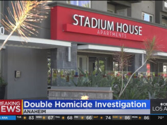 Stadium House Apartments Homicide Homicide (SOURCE: CBS News Los Angeles)
